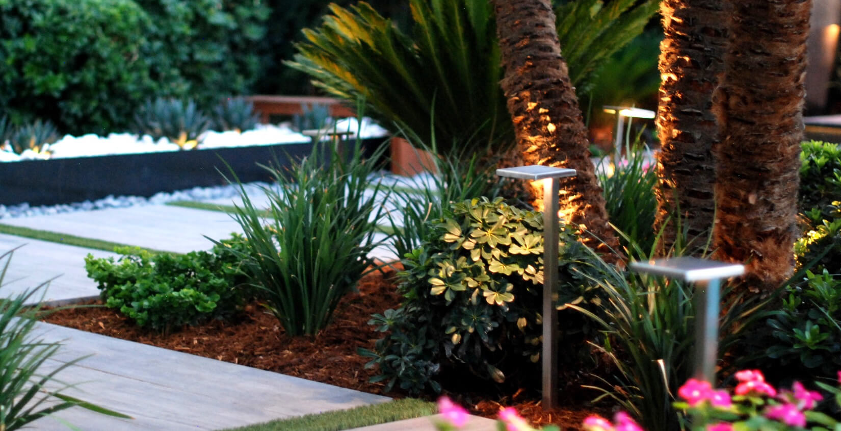 path light landscape