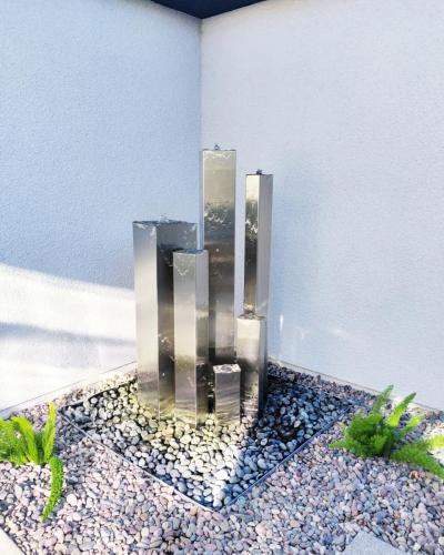 Stainless Tower Fountain
